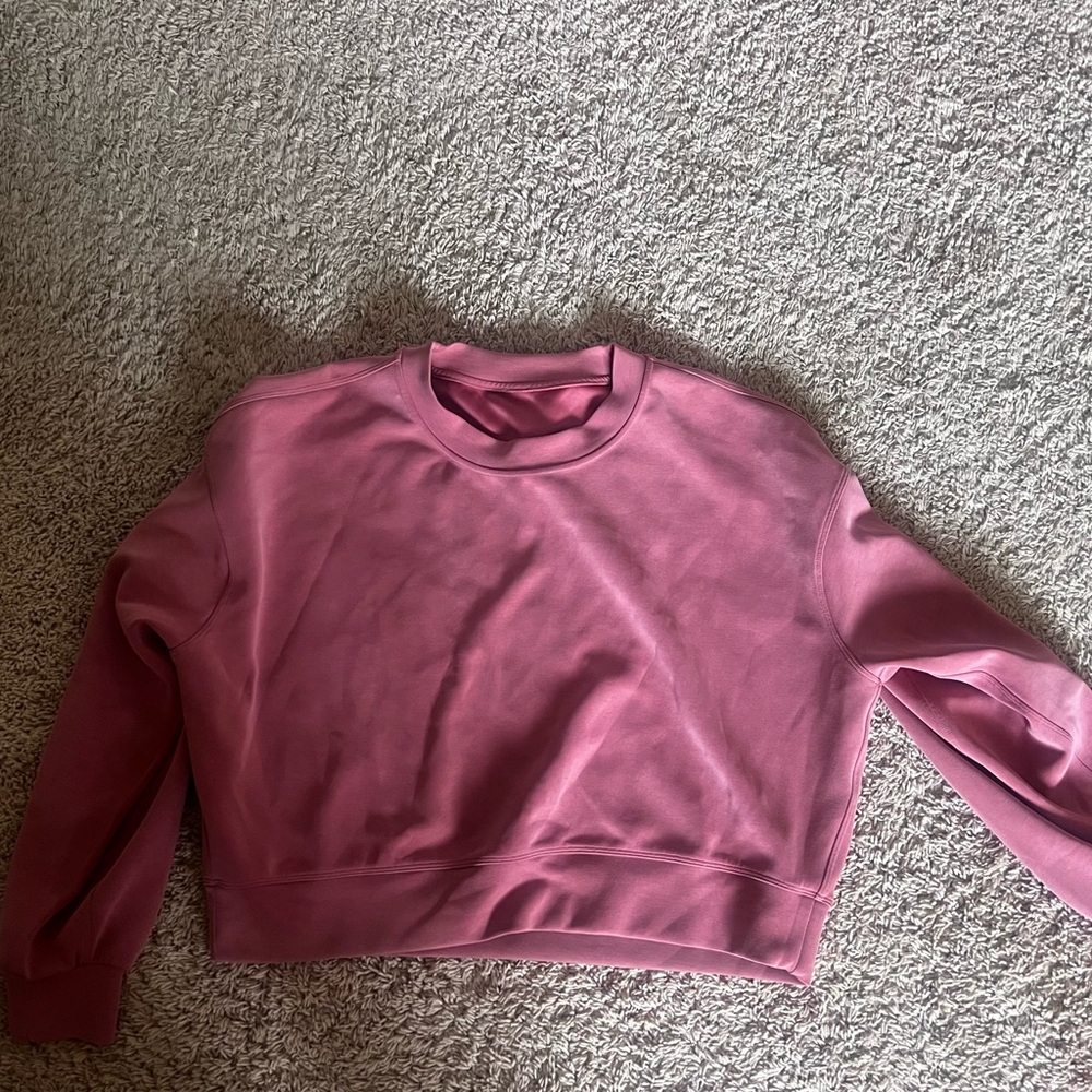 Lululemon Athletica Pink Sweatshirt